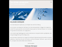 Tablet Screenshot of halsnaesskirejser.dk